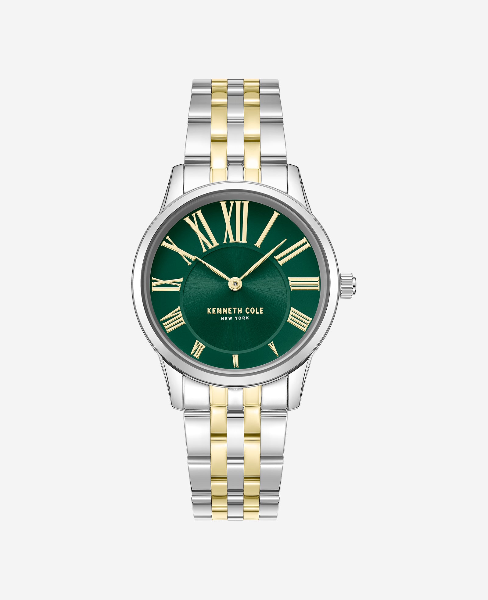 Kenneth Cole Reaction Watches Classic Two Tone Bracelet Watch orologio bicolore
