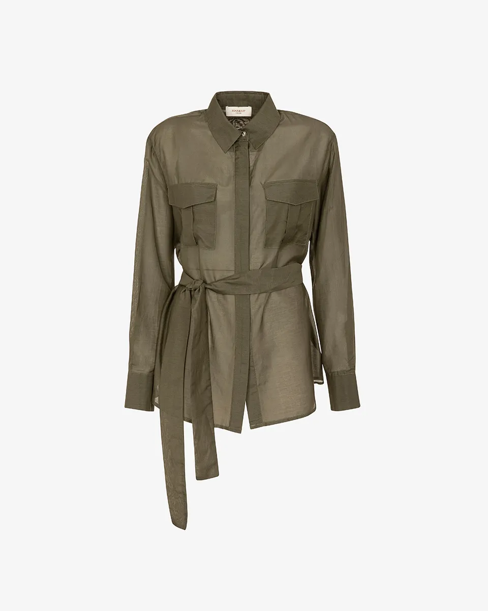 Markup Donna Camicie & Bluse Camicia con tasche camicia