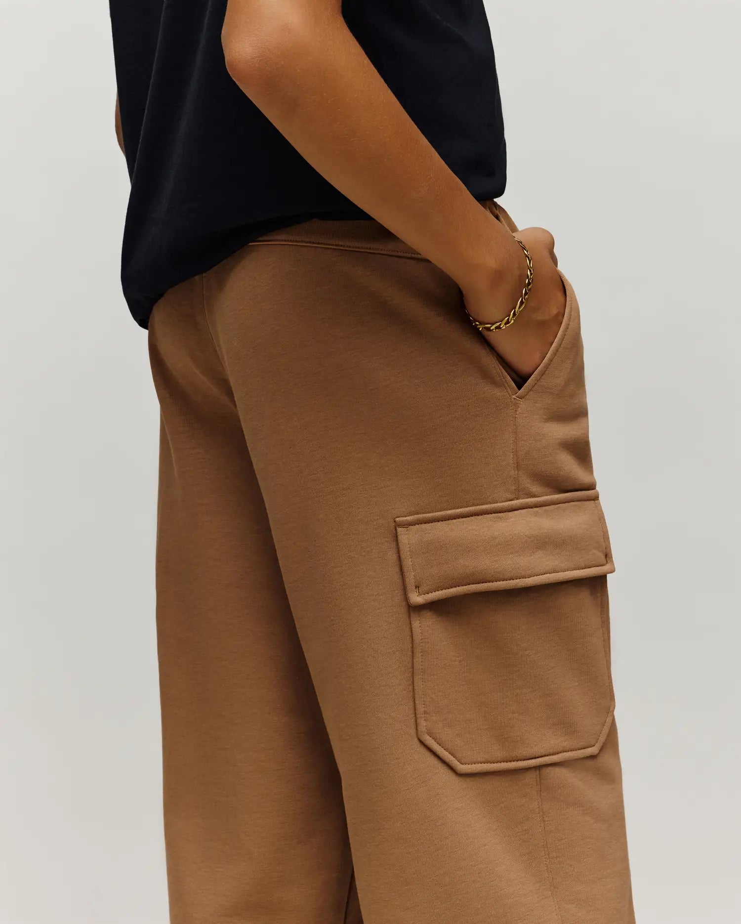 Psycho Bunny Kids Bottoms Nash Cargo Sweatpant pantaloni cargo bimbo felpa