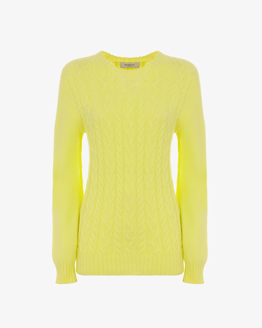 Markup Donna Maglieria Pullover misto cashmere trecce pullover