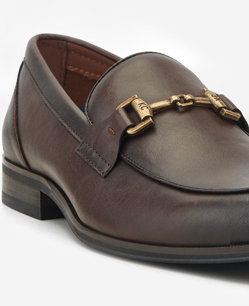 Kenneth Cole Reaction Shoes REACTION - Miller Slip On Loafer mocassini uomo marroni