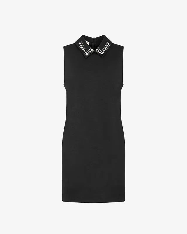 Markup Donna Vestiti Abito punto milano con strass