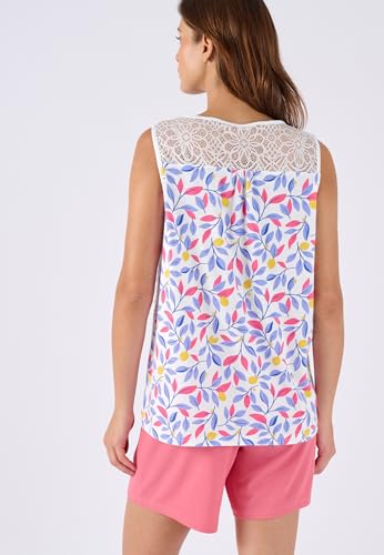 Damart Climatyl Pyjashort Pizzo Donna fresco estivo