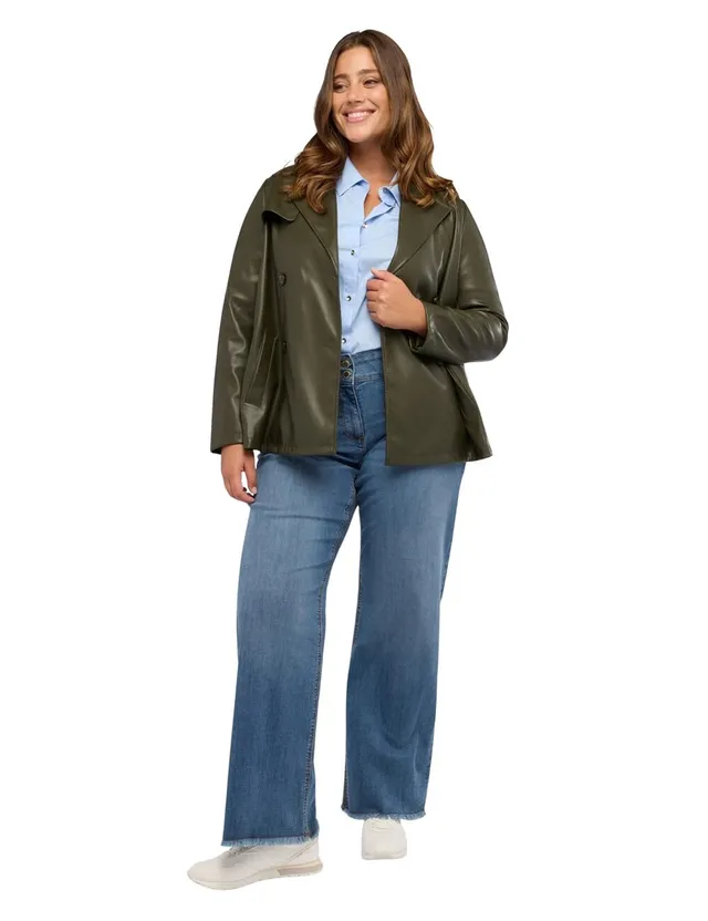 Fiorella Rubino Giacche biker Giacca biker doppiopetto 50 Plus