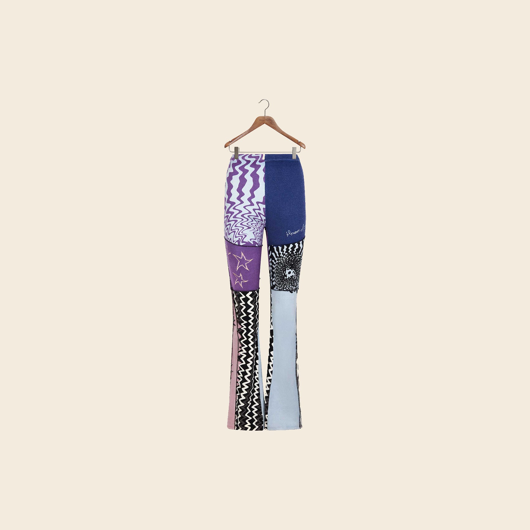 House Of Sunny Women's Shorts & Trousers All The Small Things Pants pantaloni patchwork