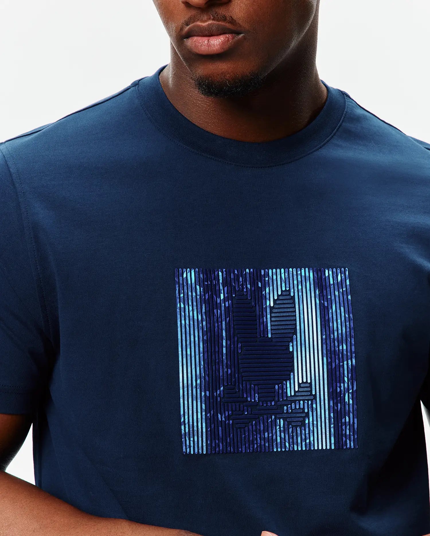 Psycho Bunny Seamus Graphic Tee T-shirt navy XXS