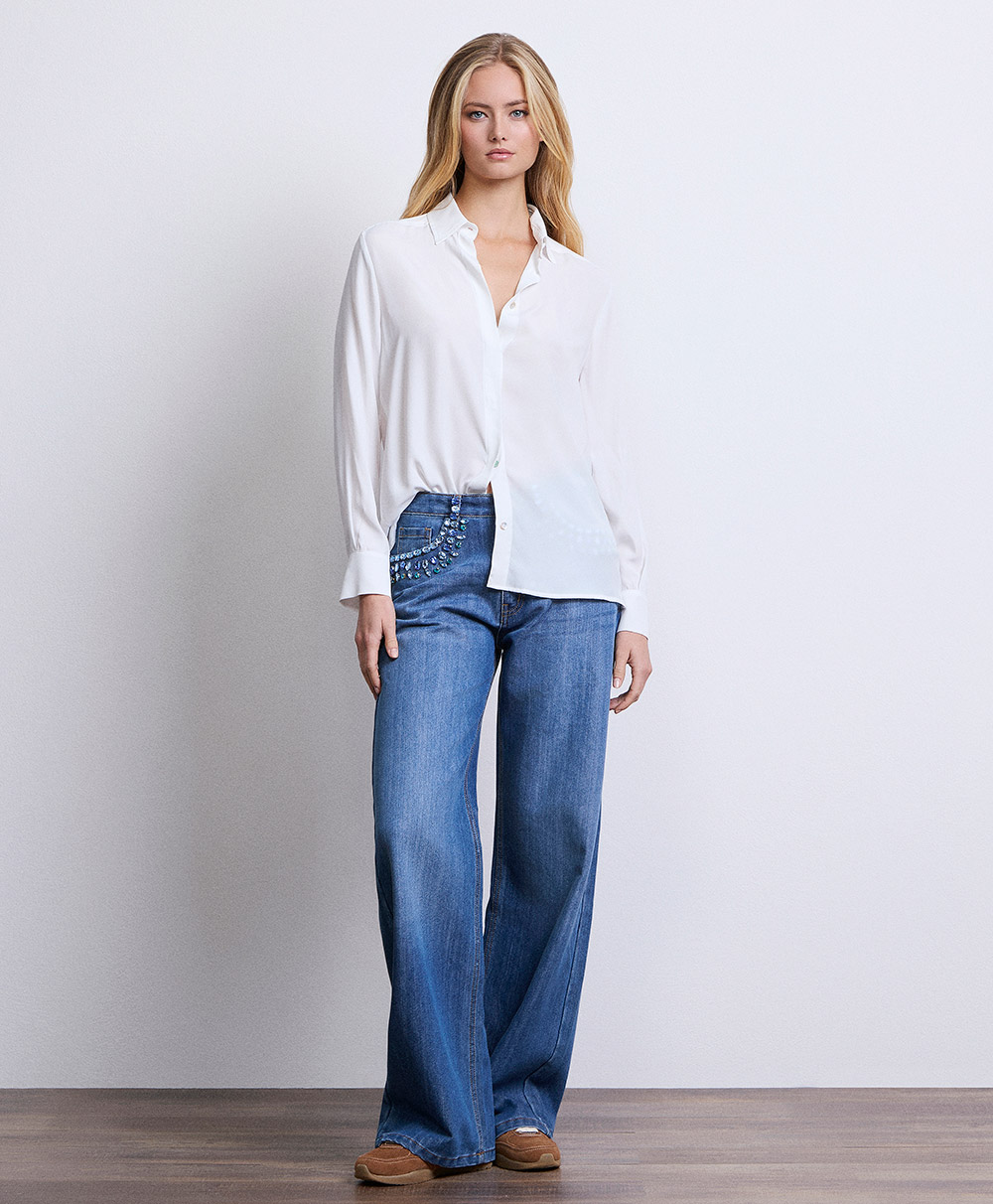 Markup Donna Jeans & Pantaloni Jeans wide leg