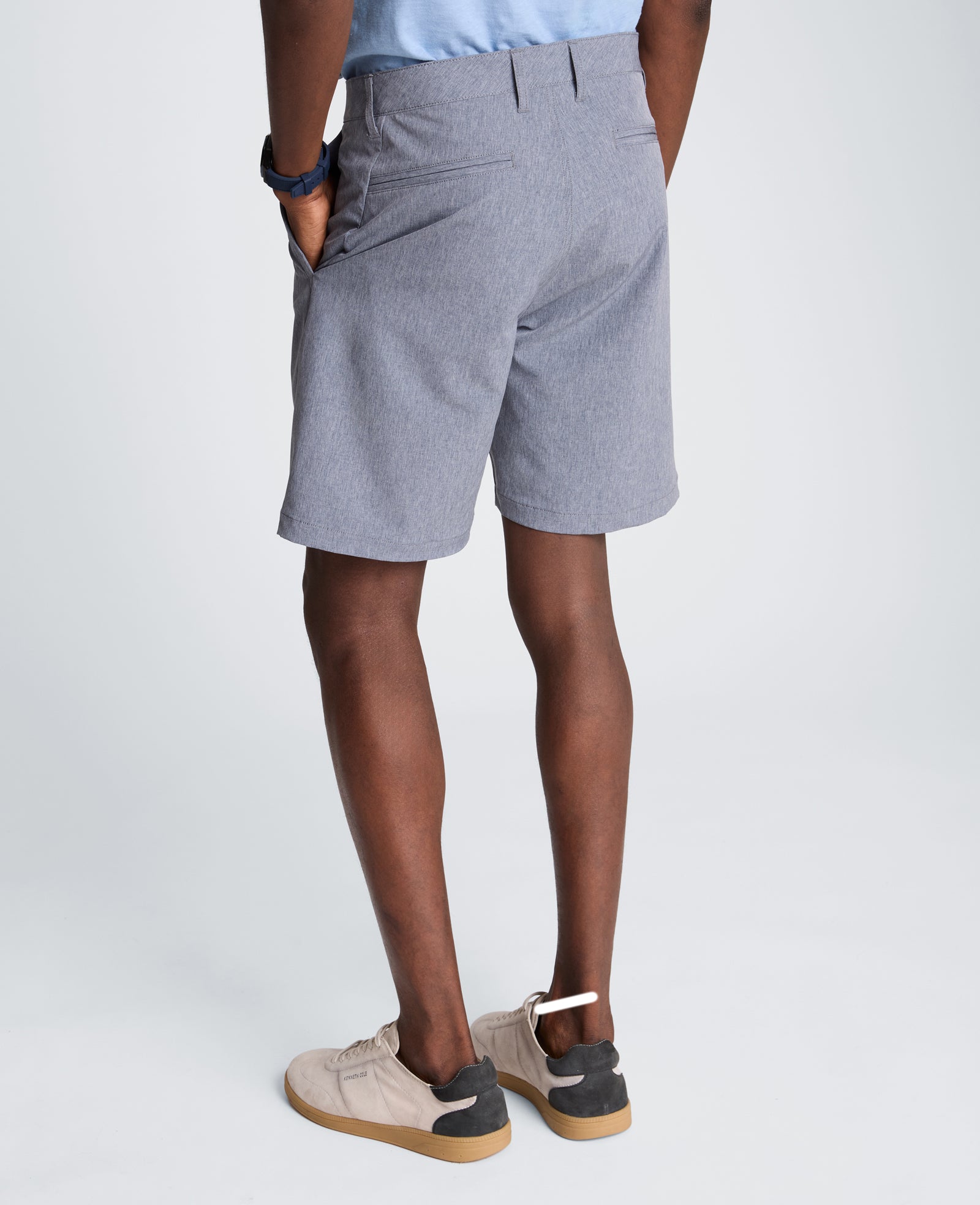 Kenneth Cole Reaction Clothing Performance Tech Short bermuda blu navy traspirante