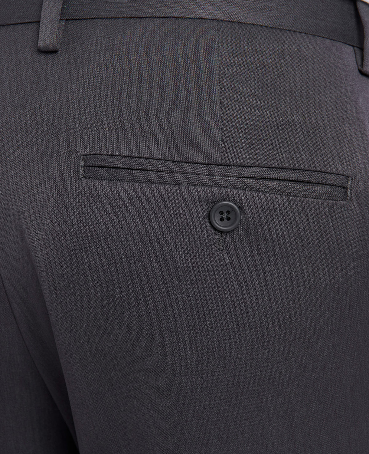 Kenneth Cole Reaction Clothing Urban Heather Slim-Fit Dress Pant pantaloni grigi slim