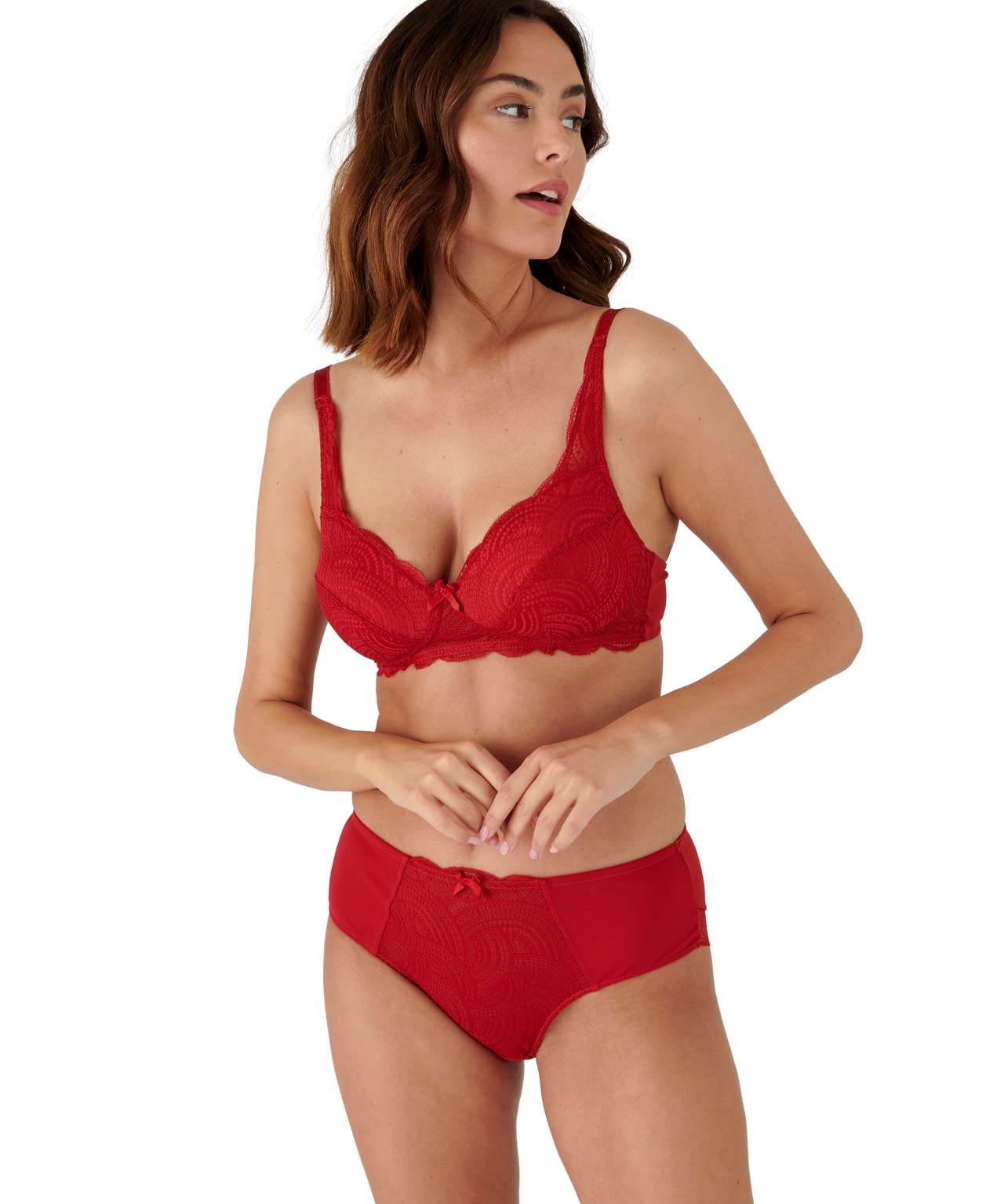 Damart Biancheria intima Diana reggiseno ampliforme senza ferretto bianco 3C