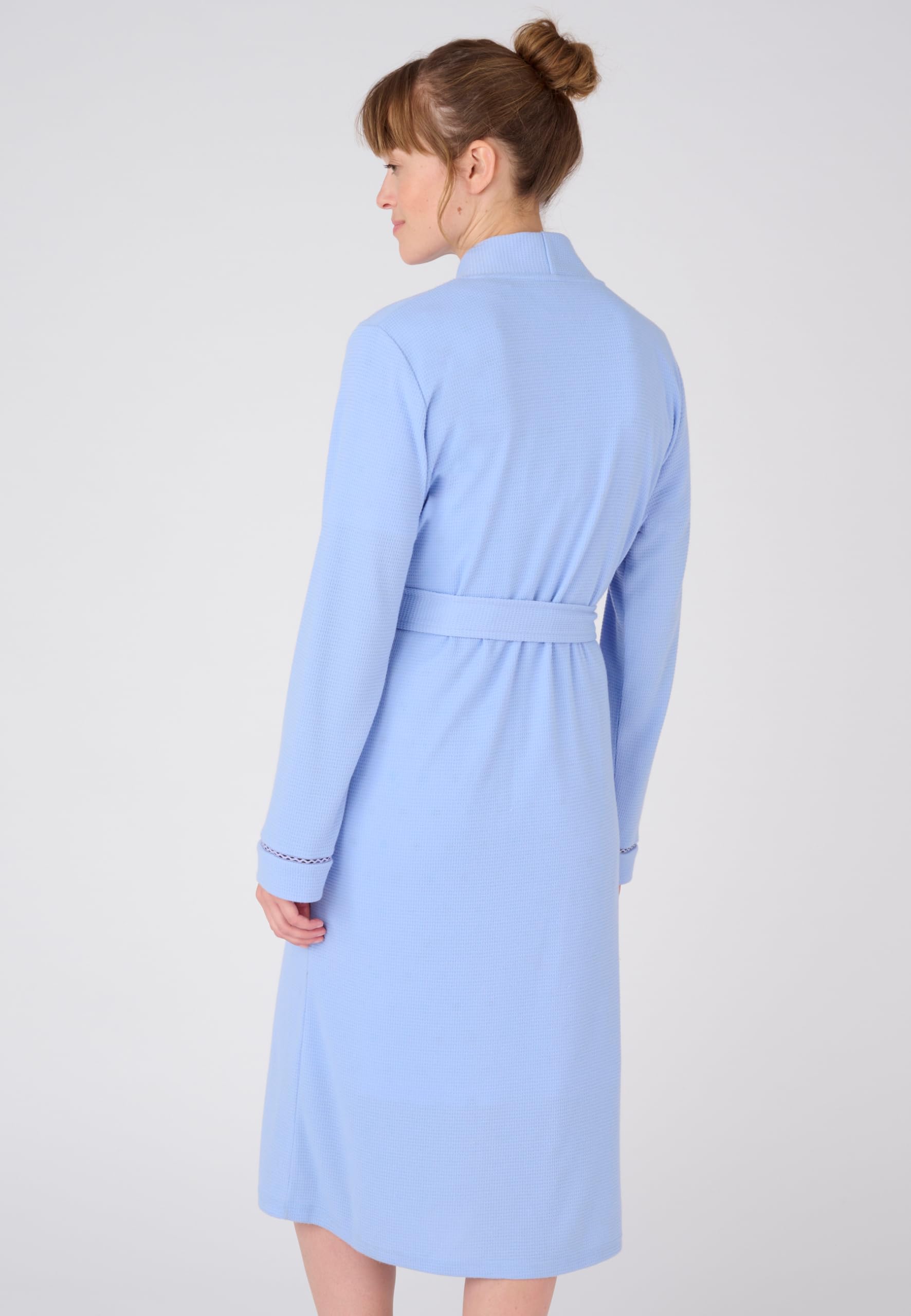 Damart Homewear vestaglia da camera azzurra 34-36 XS
