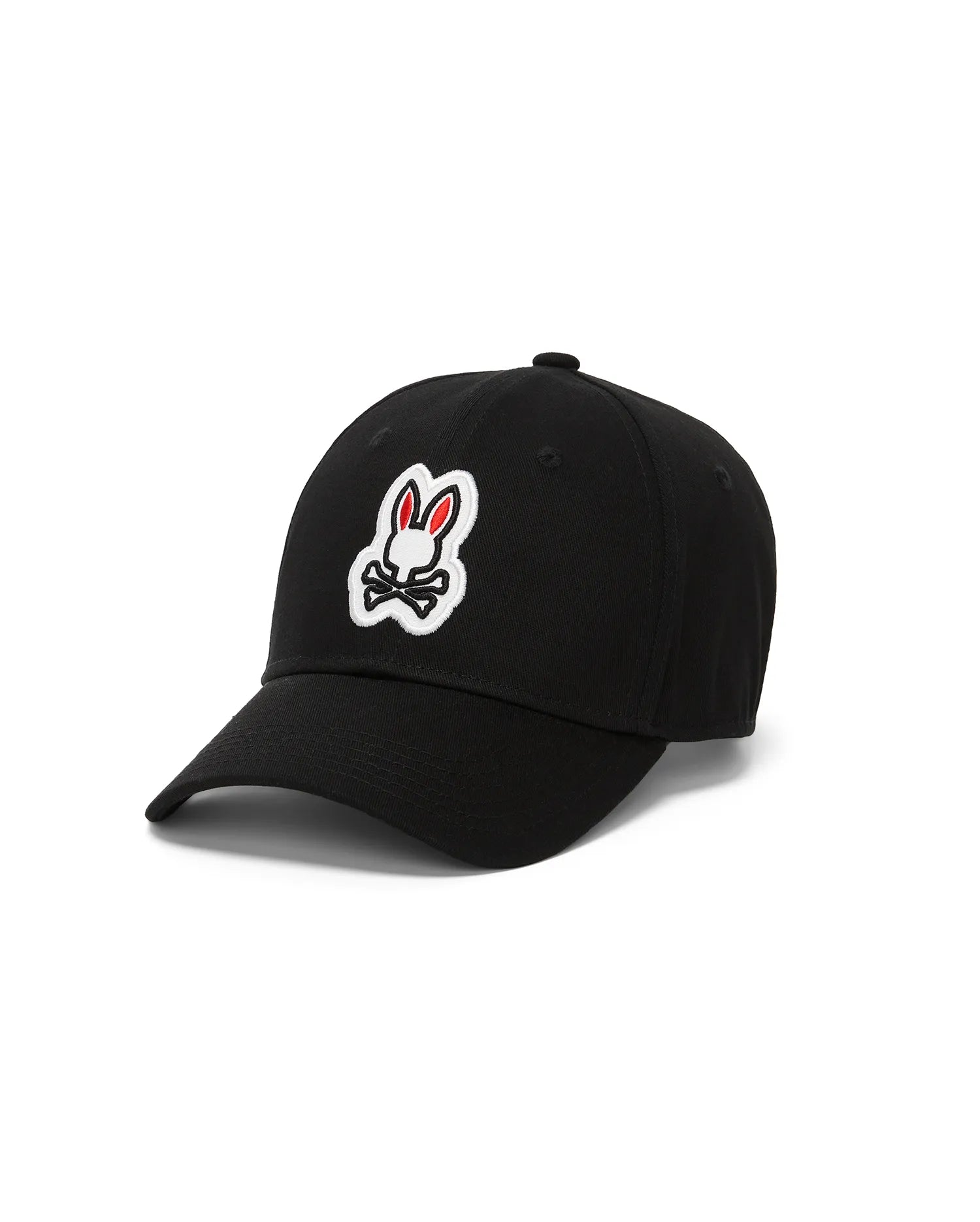 Psycho Bunny Kids Accessories Jaydon KO1500067 cappellino nero cotone