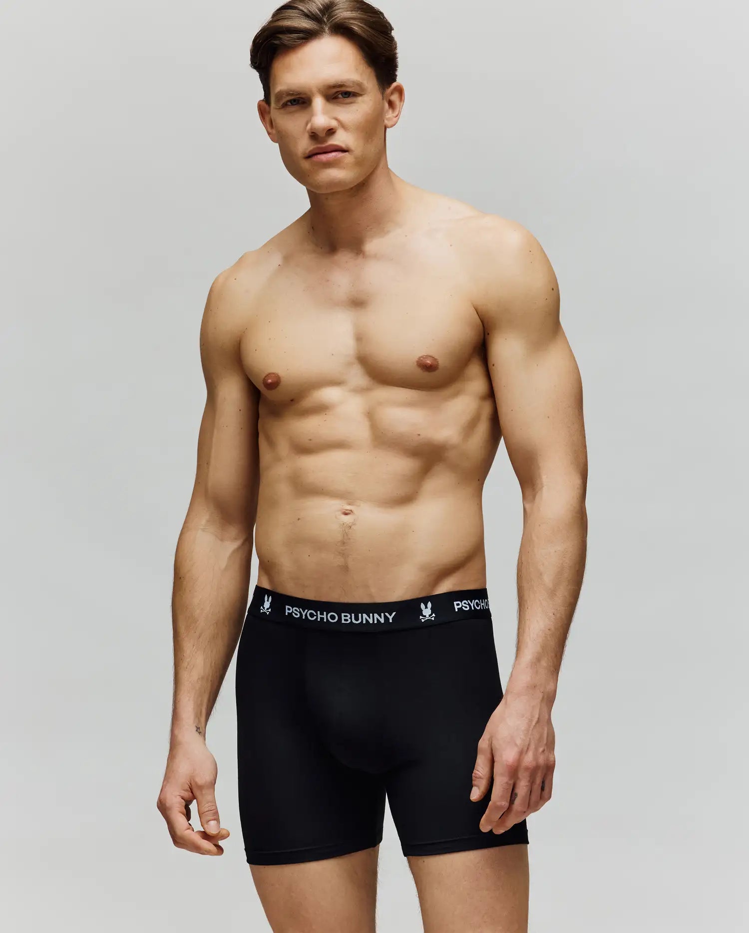 Psycho Bunny Underwear MENS 3 PACK BOXER BRIEF MO1400006 boxer 3 pezzi neri