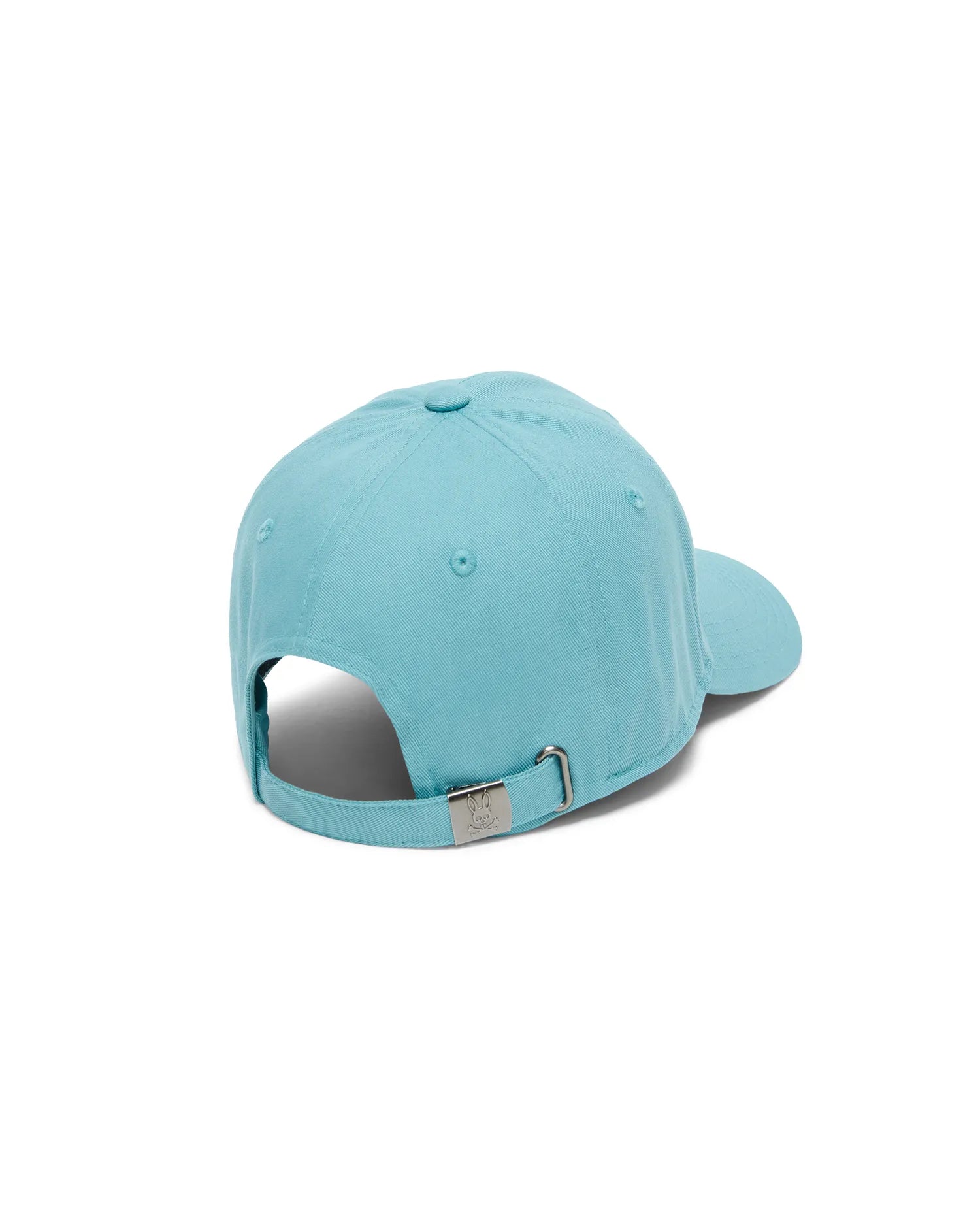 Psycho Bunny Accessories MEN'S ALFIE BASEBALL CAP cappellino blu O/S in cotone