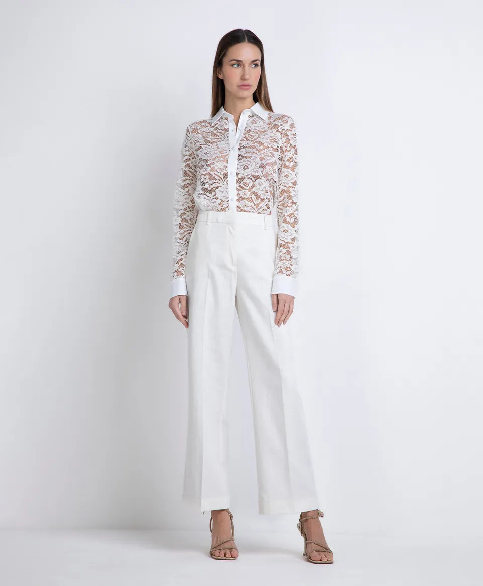 Markup Donna Camicie & Bluse Camicia manica lunga in pizzo
