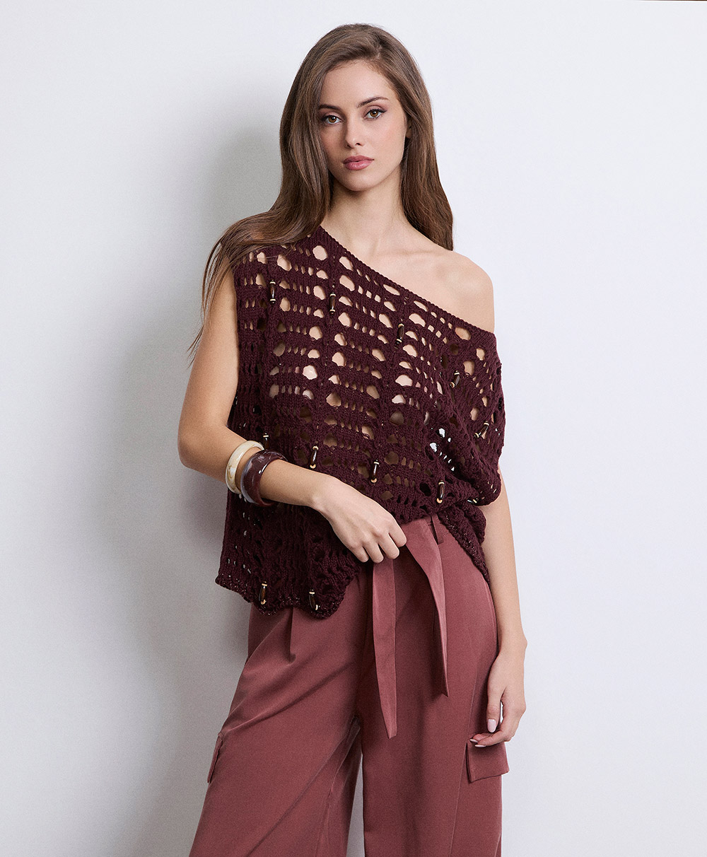Markup Donna Camicie & Bluse Top in crochet