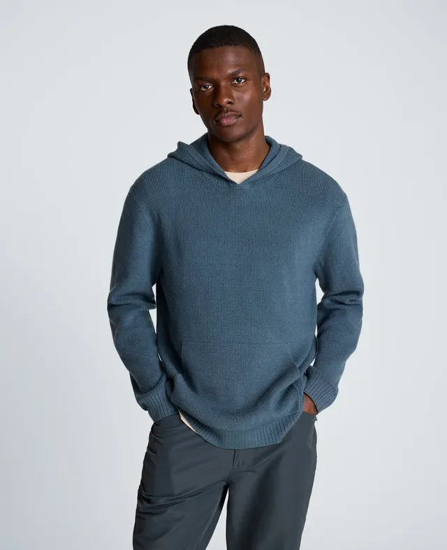 Kenneth Cole Reaction Sweater Hoodie maglia con cappuccio teal