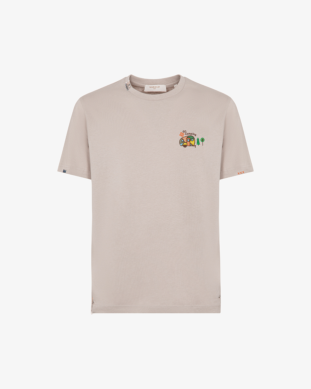 Markup Uomo Felpe & T-shirt T-shirt jersey patchwork