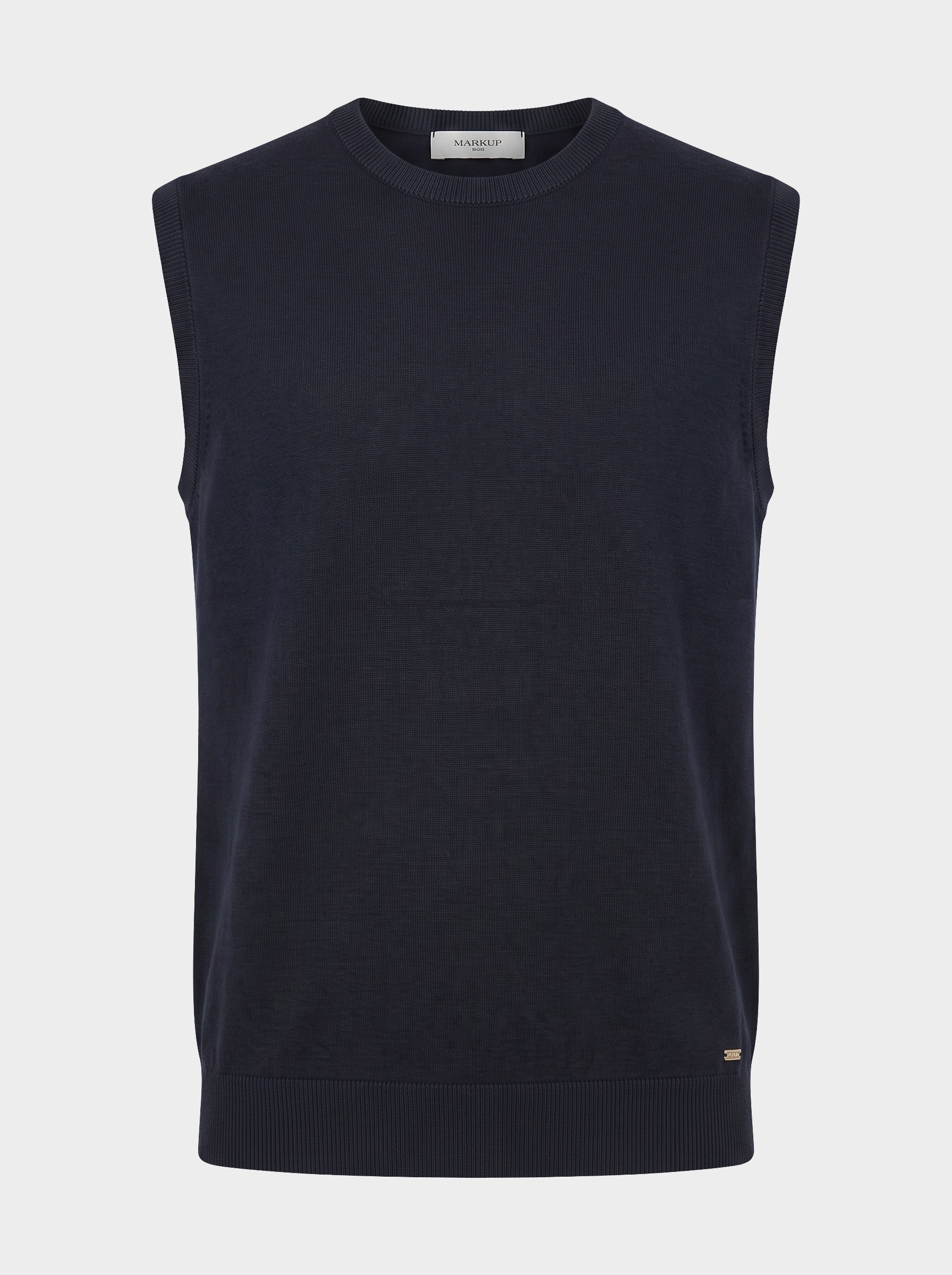 Markup Uomo Maglieria Knit smanicato in viscosa