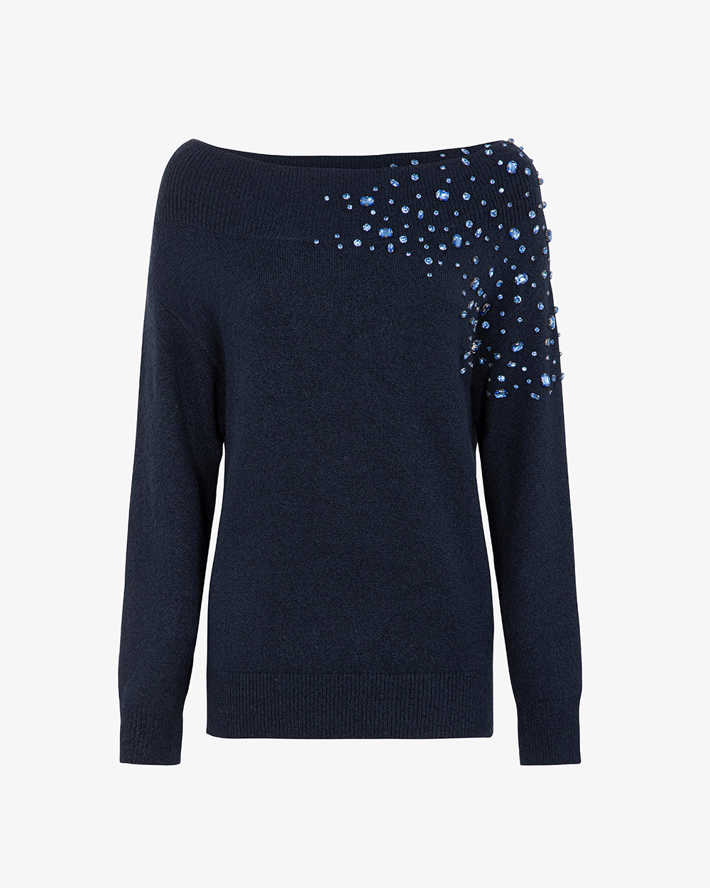 Markup Donna Camicie & Bluse Scollo a barca con pietre preziose
