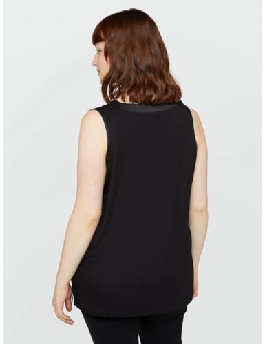 Fiorella Rubino Top e t-shirt Top con Piega Davanti L Plus scollo a V