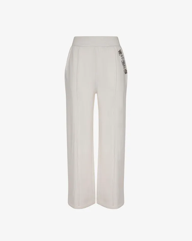 Markup Donna Jeans & Pantaloni Pantapalazzo in felpa con applicazione pantalone felpa