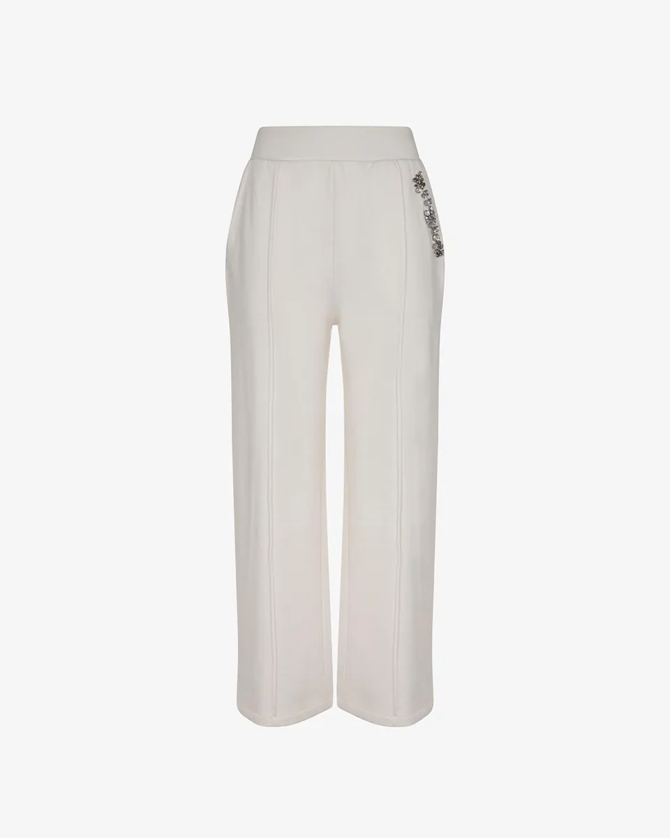 Markup Donna Jeans & Pantaloni Pantapalazzo in felpa con applicazione pantalone felpa