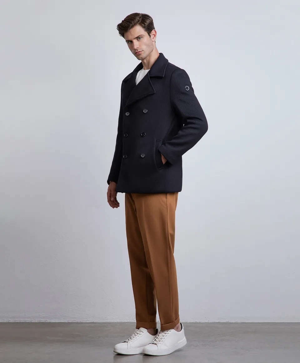 Markup Uomo Cappotti Peacot maglia tecnica cappotto