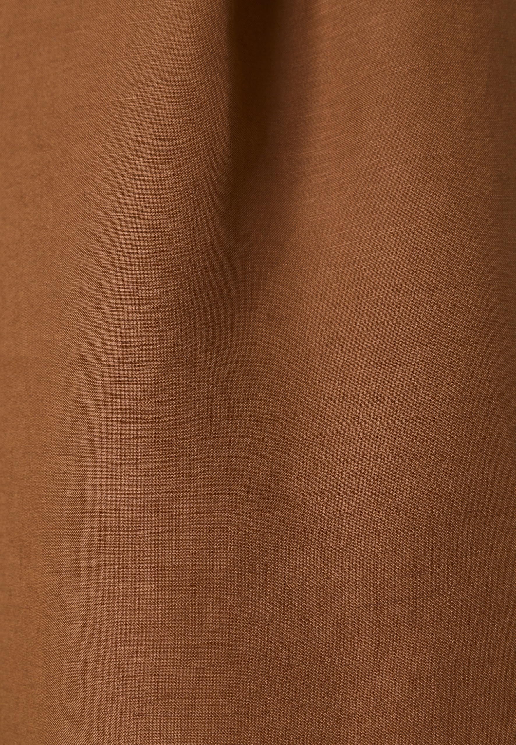 Damart Prêt-à-porter Abito Caftano Misto Lino Donna marrone scuro 44