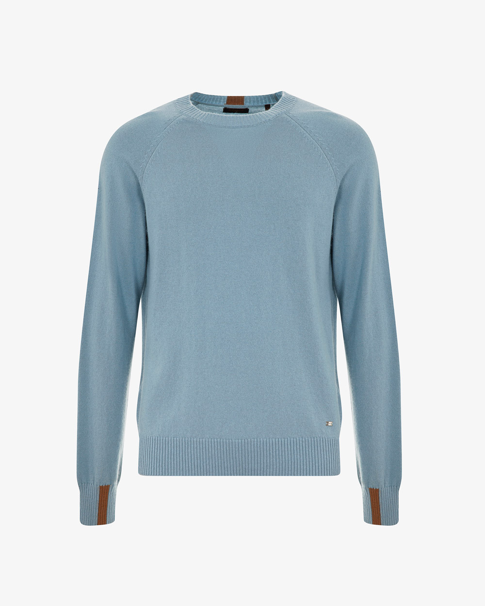 Markup Uomo Maglieria Girocollo cardato con intarsi maglia