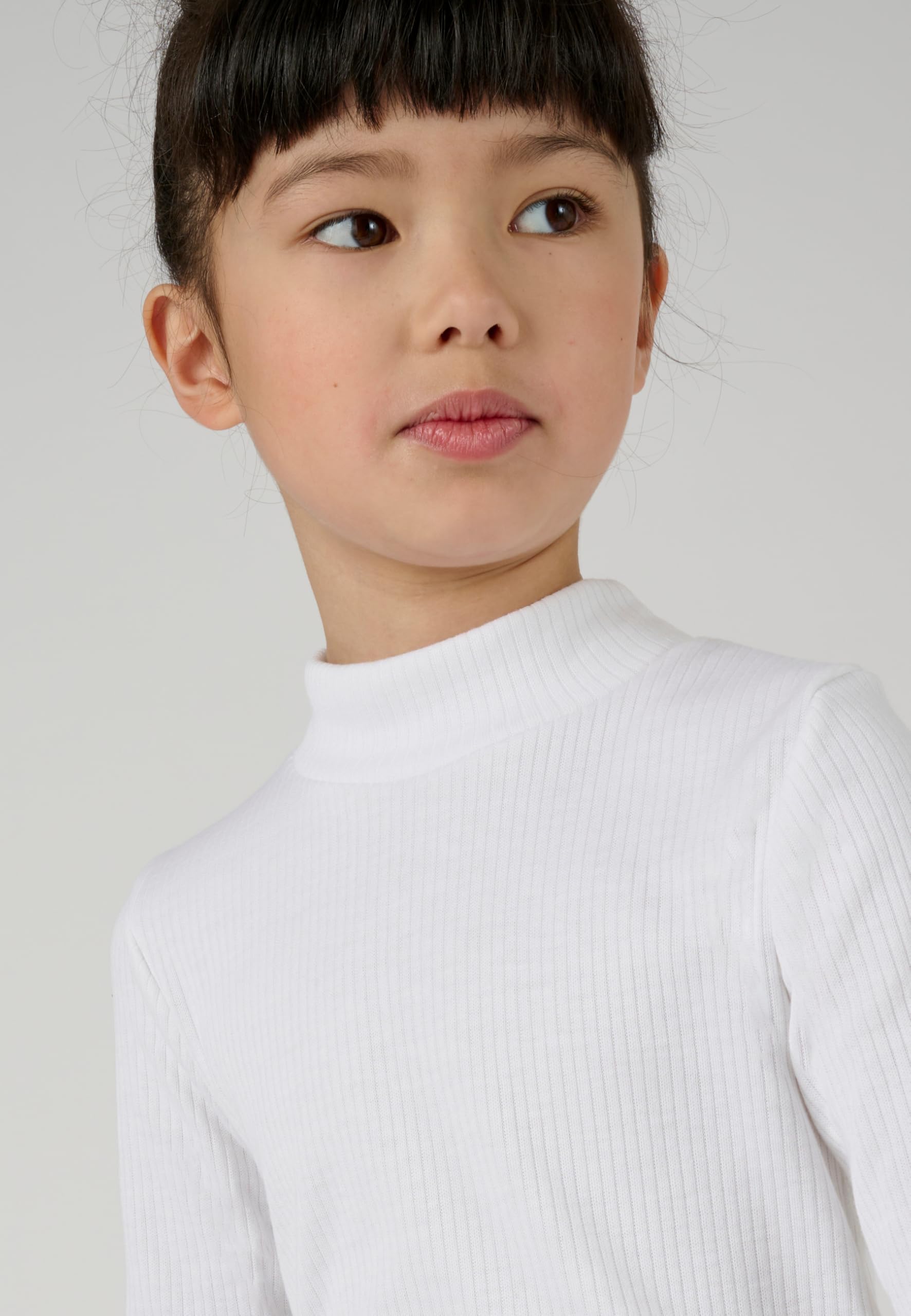 Damart Prêt-à-porter maglia Thermolactyl bambina collo alto 8 anni bianca
