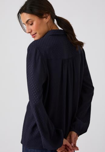 Damart Prêt-à-porter Camicetta camicetta in viscosa jacquard
