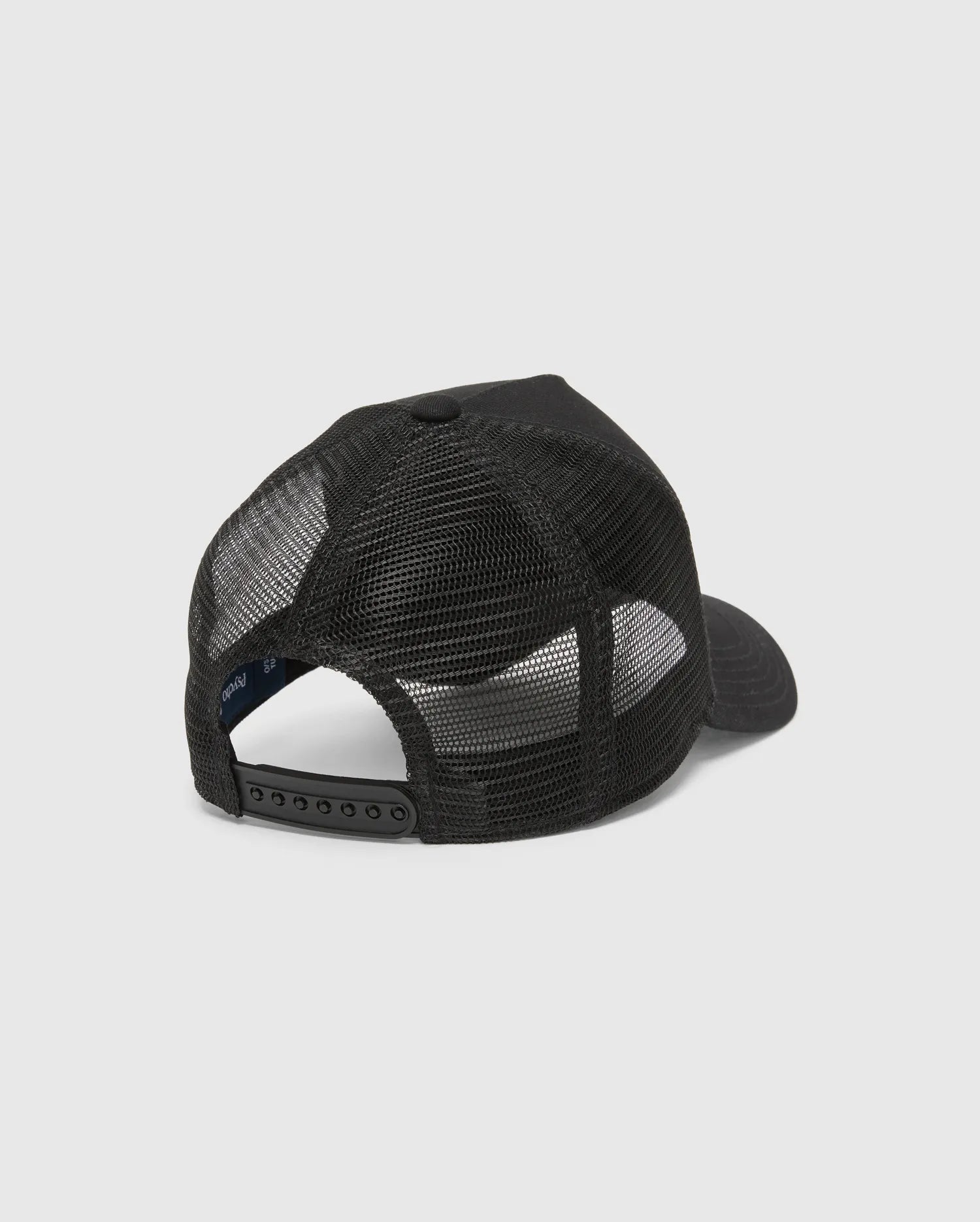 Psycho Bunny Kids Accessories Isaac Trucker Cap cappellino nero regolabile