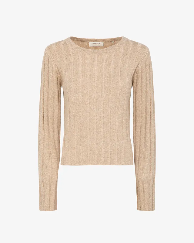 Markup Donna Maglieria Girocollo manica lunga misto lana lurex maglia