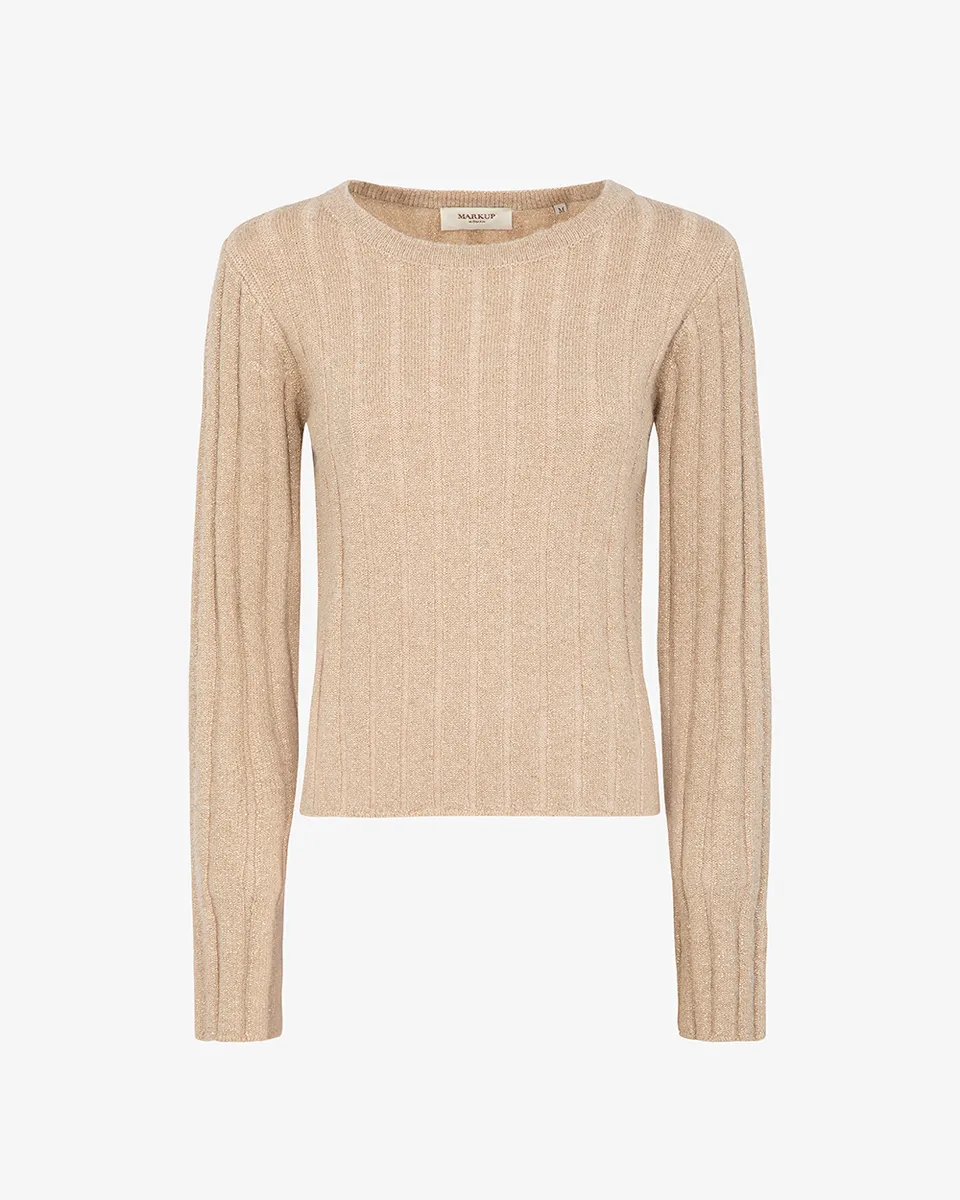 Markup Donna Maglieria Girocollo manica lunga misto lana lurex maglia