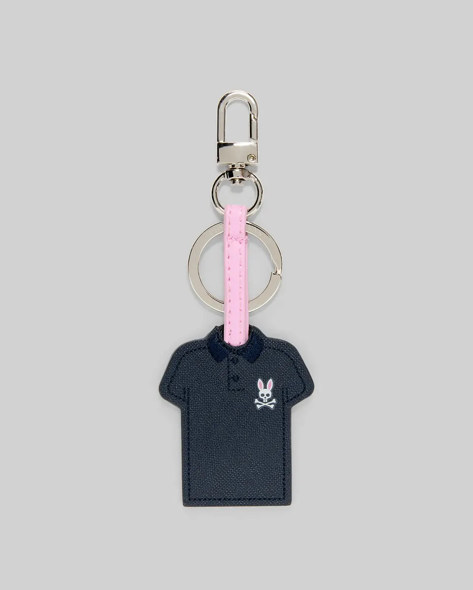 Psycho Bunny Accessories Iconic Polo Keychain MO1700009 portachiavi navy
