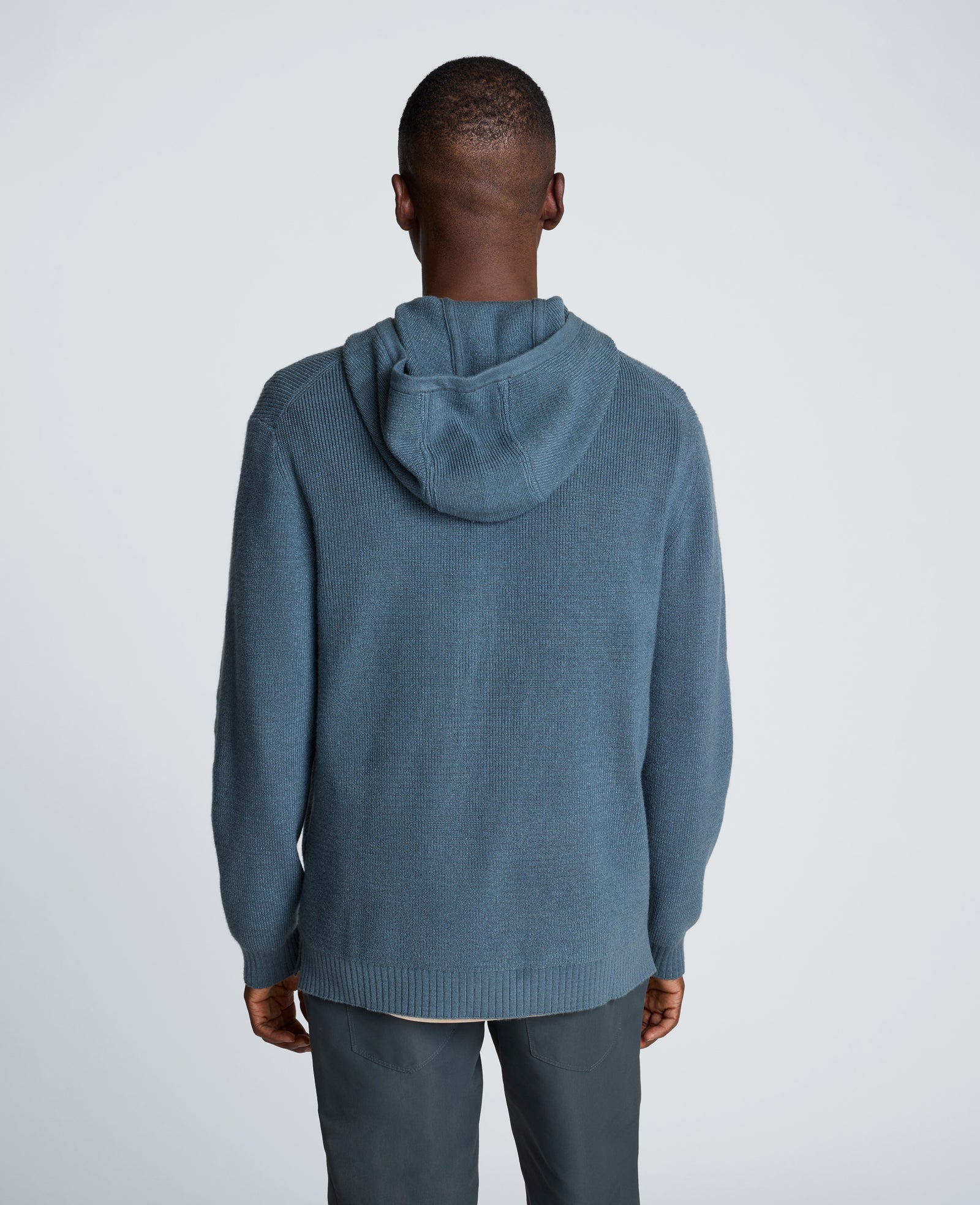 Kenneth Cole Reaction Sweater Hoodie maglia con cappuccio teal