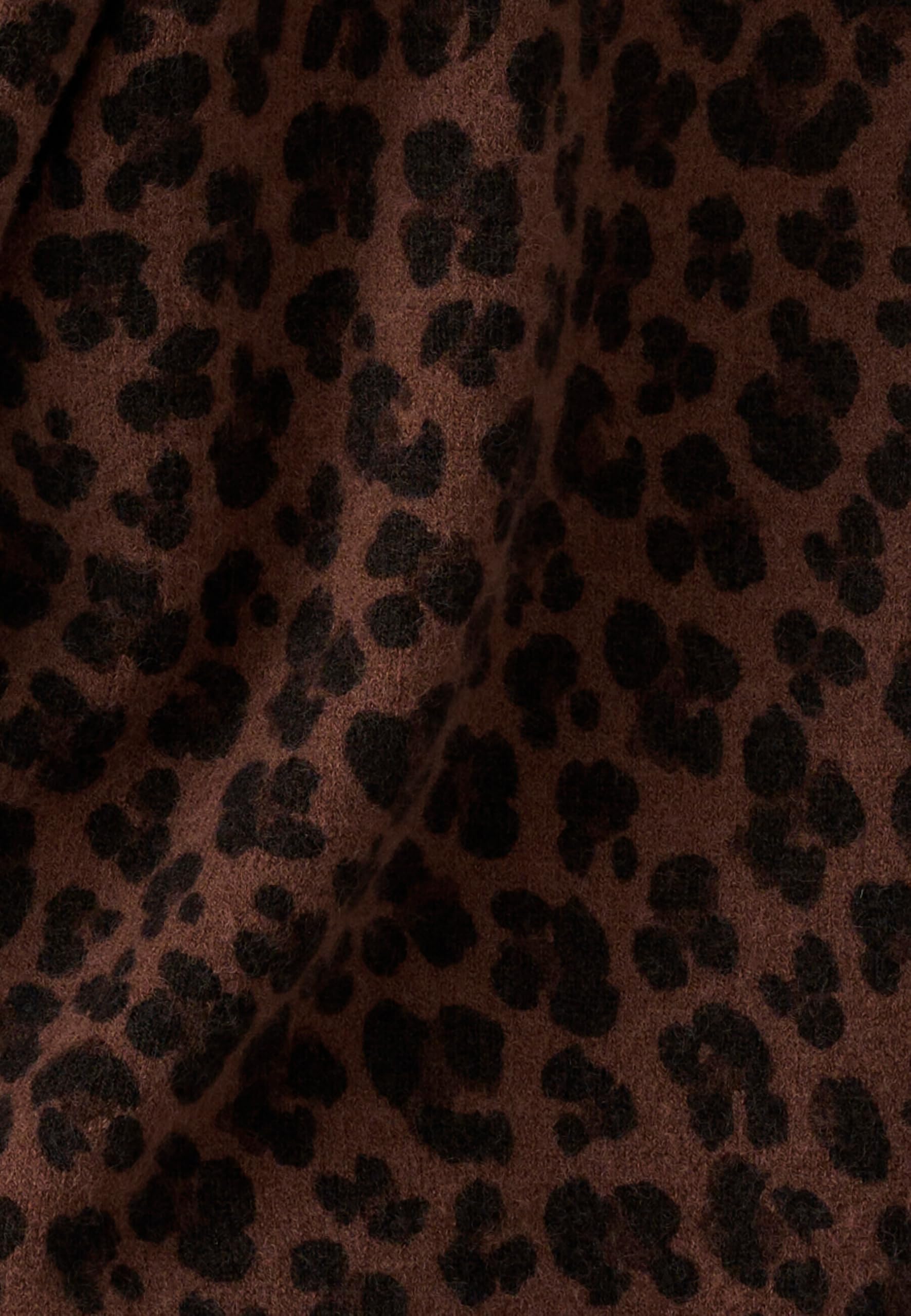 Damart Thermolactyl maglione donna stampa leopardata rosso