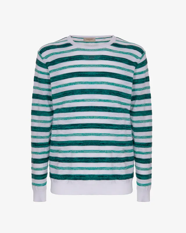 Markup Uomo Maglieria Girocollo rigato maglia