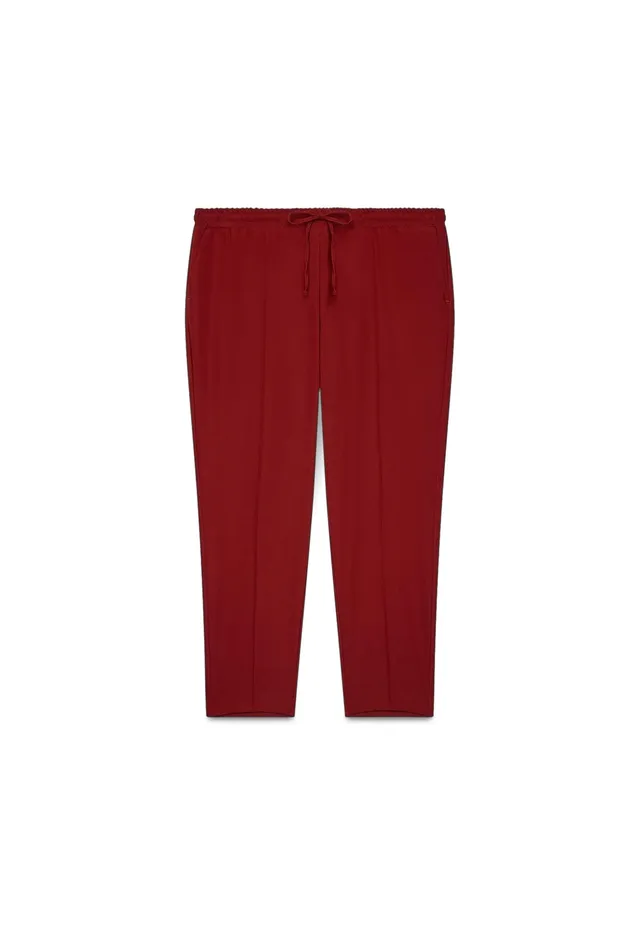 Fiorella Rubino Pantaloni Pantaloni Gamba Dritta con Coulisse pantaloni 50 Plus