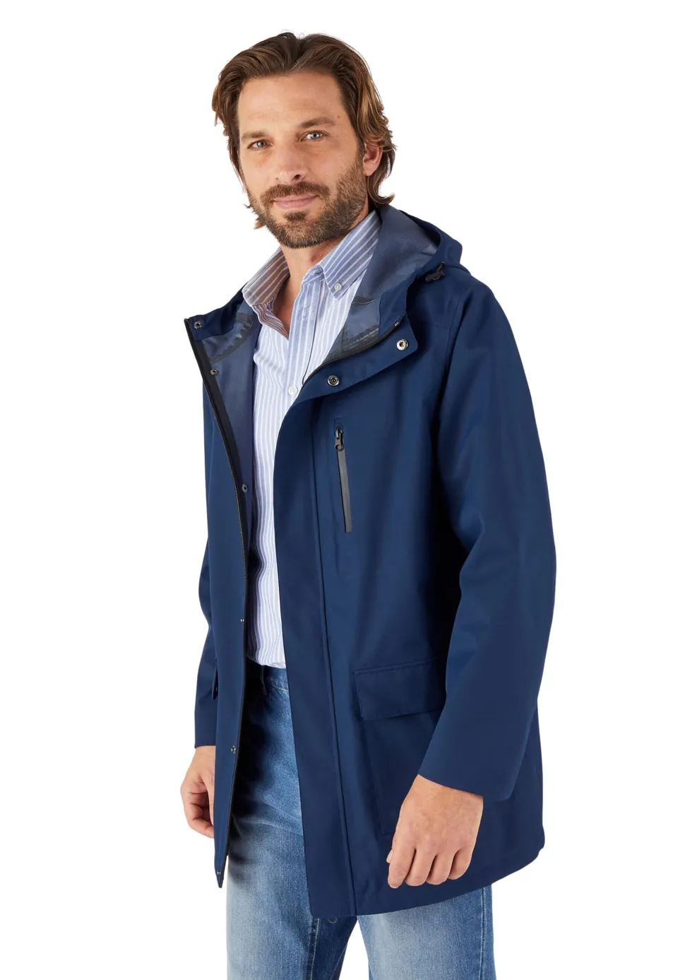 Damart Prêt-à-porter Parka RainProtect uomo M impermeabile