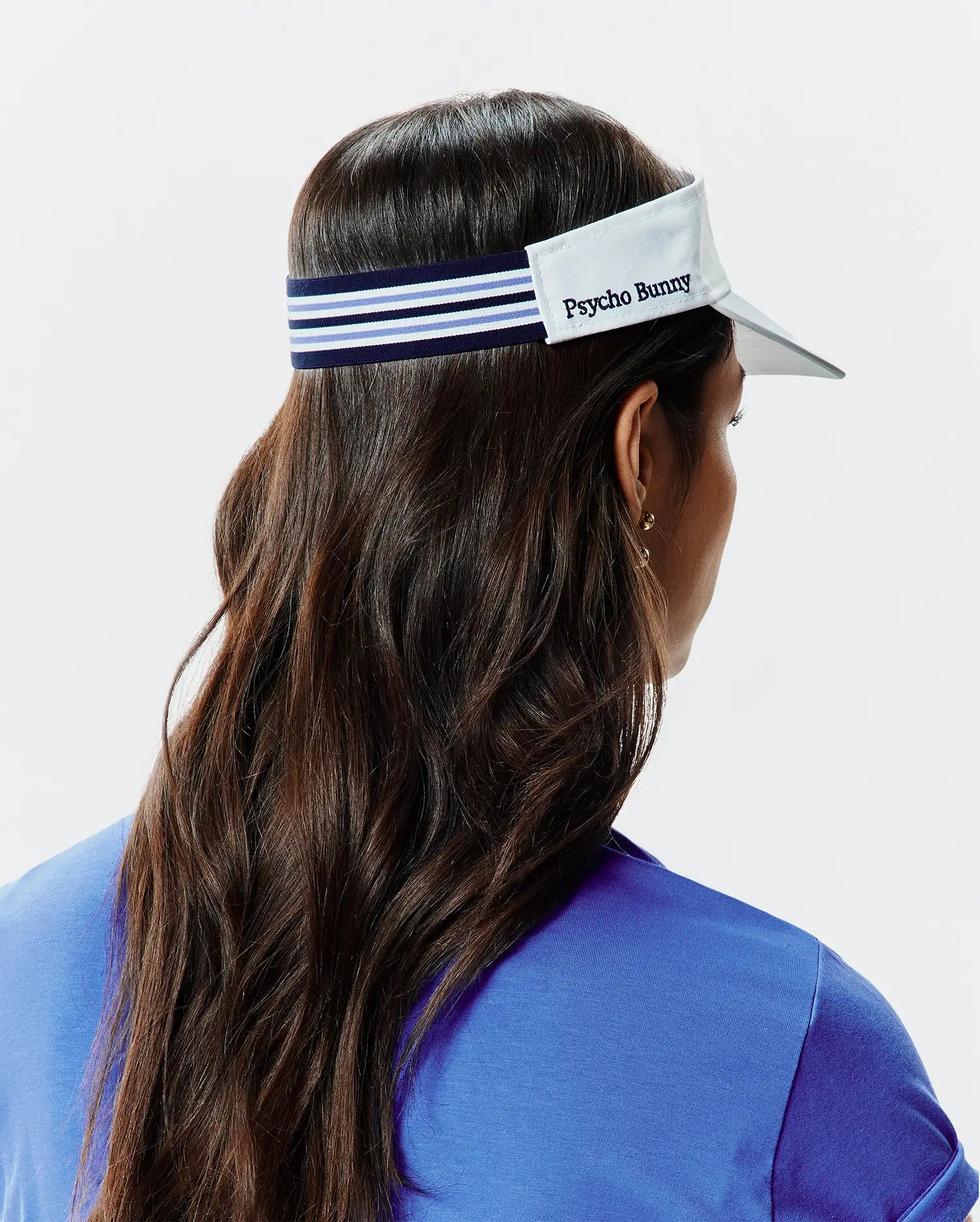 Psycho Bunny Accessories WOMEN'S SPORT VISOR WO1500003 visiera bianca O/S