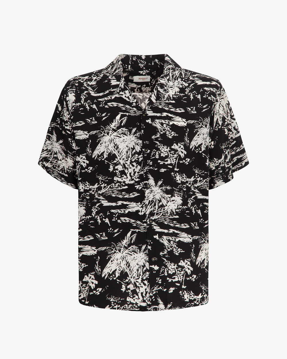 Markup Uomo Camicie Camicia stampa palme