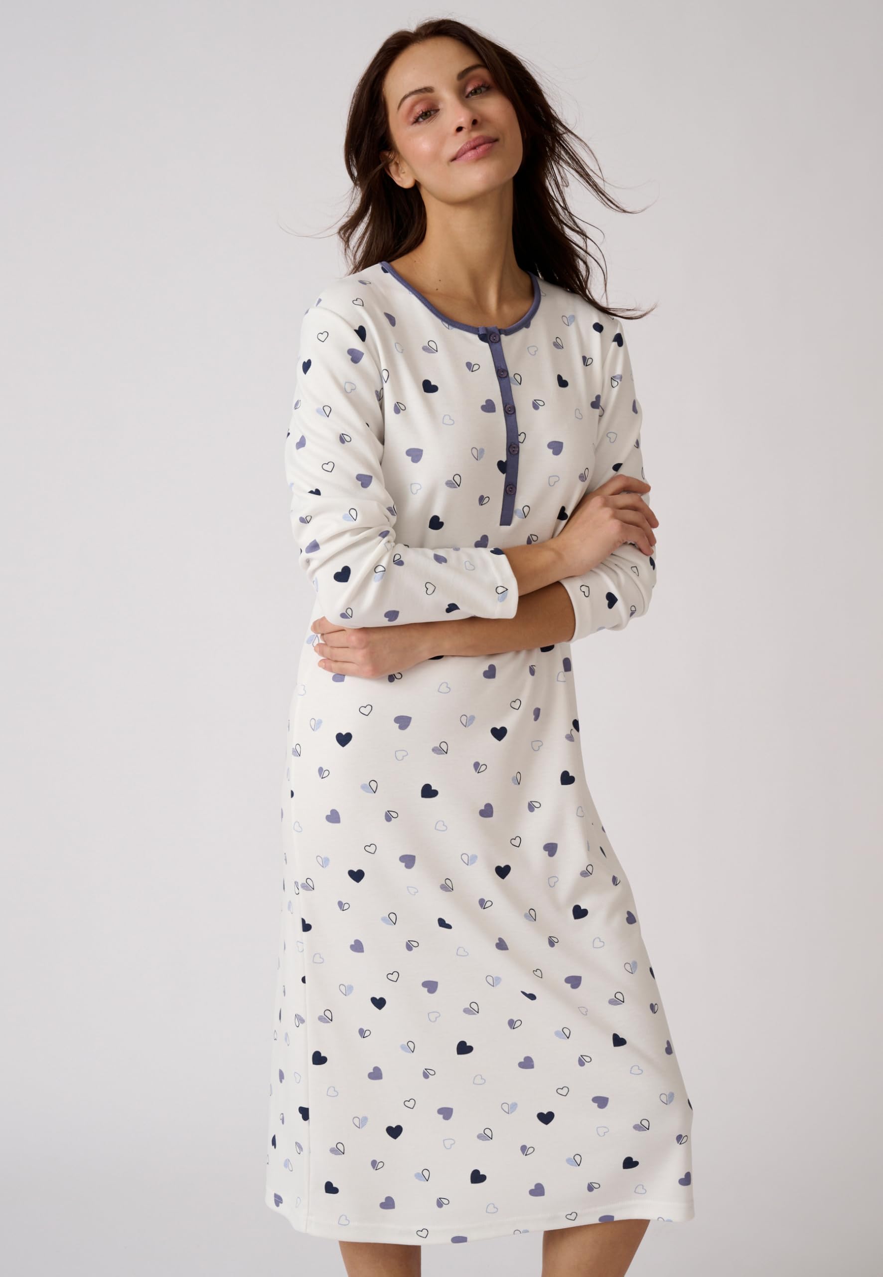 Damart Homewear Thermolactyl Camicia da notte donna