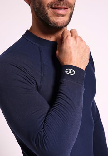 Damart Thermolactyl Maglietta girocollo Comfort Thermolactyl 4 da uomo maglia termica