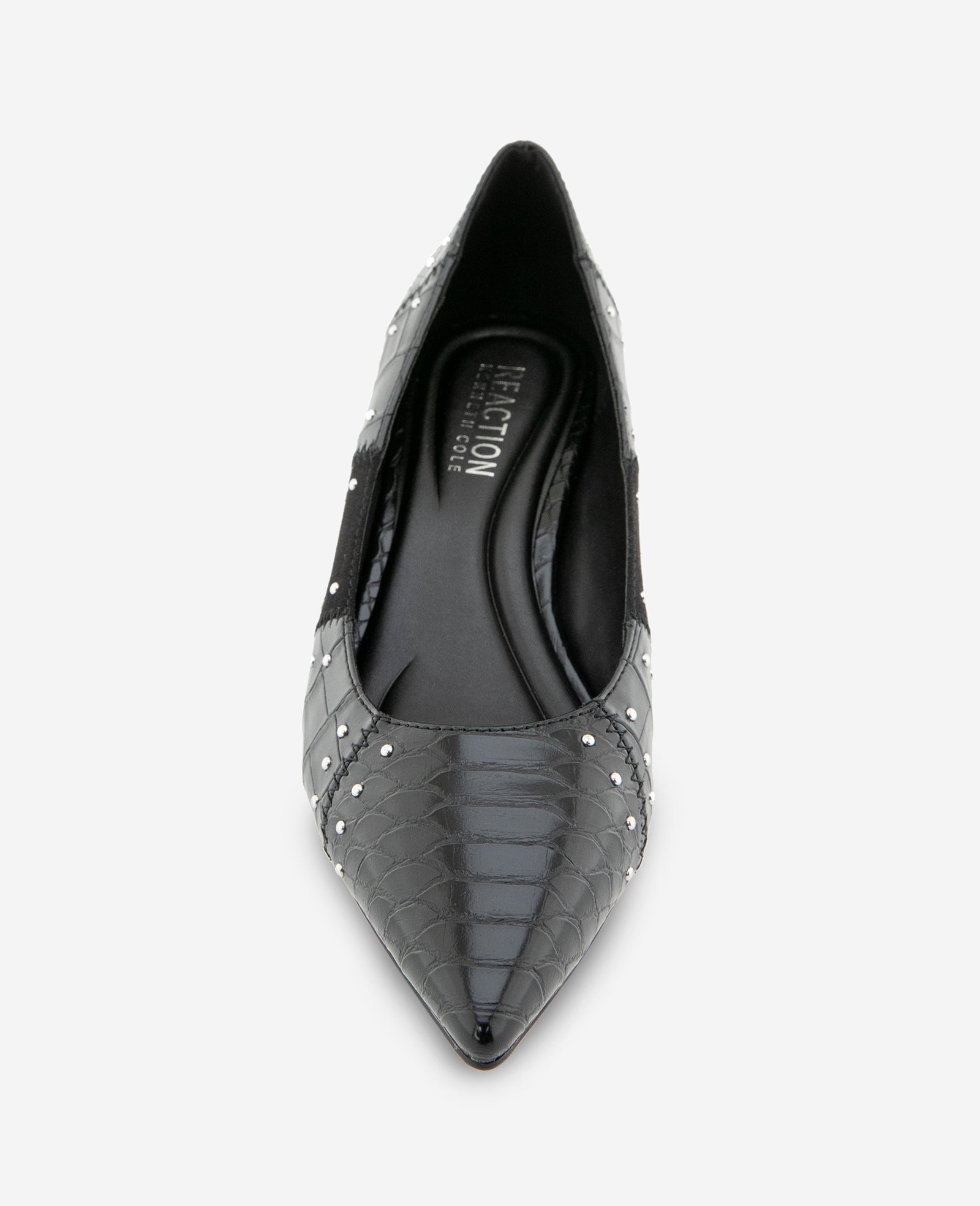 Kenneth Cole Reaction Mandy Studded Pump décolleté Black Croco