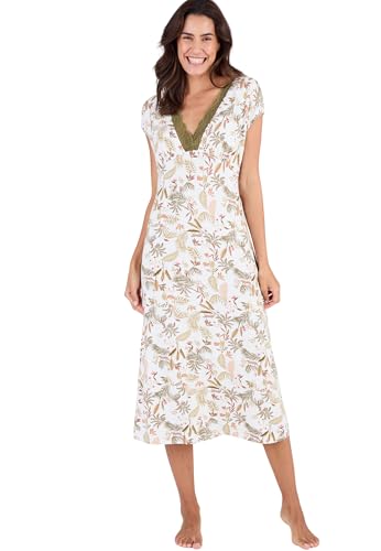 Damart Homewear Camicia Da Notte Collo Pizzo camicia da notte