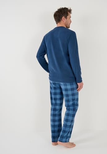 Damart Homewear Pigiama Thermolactyl in Pile uomo taglia S