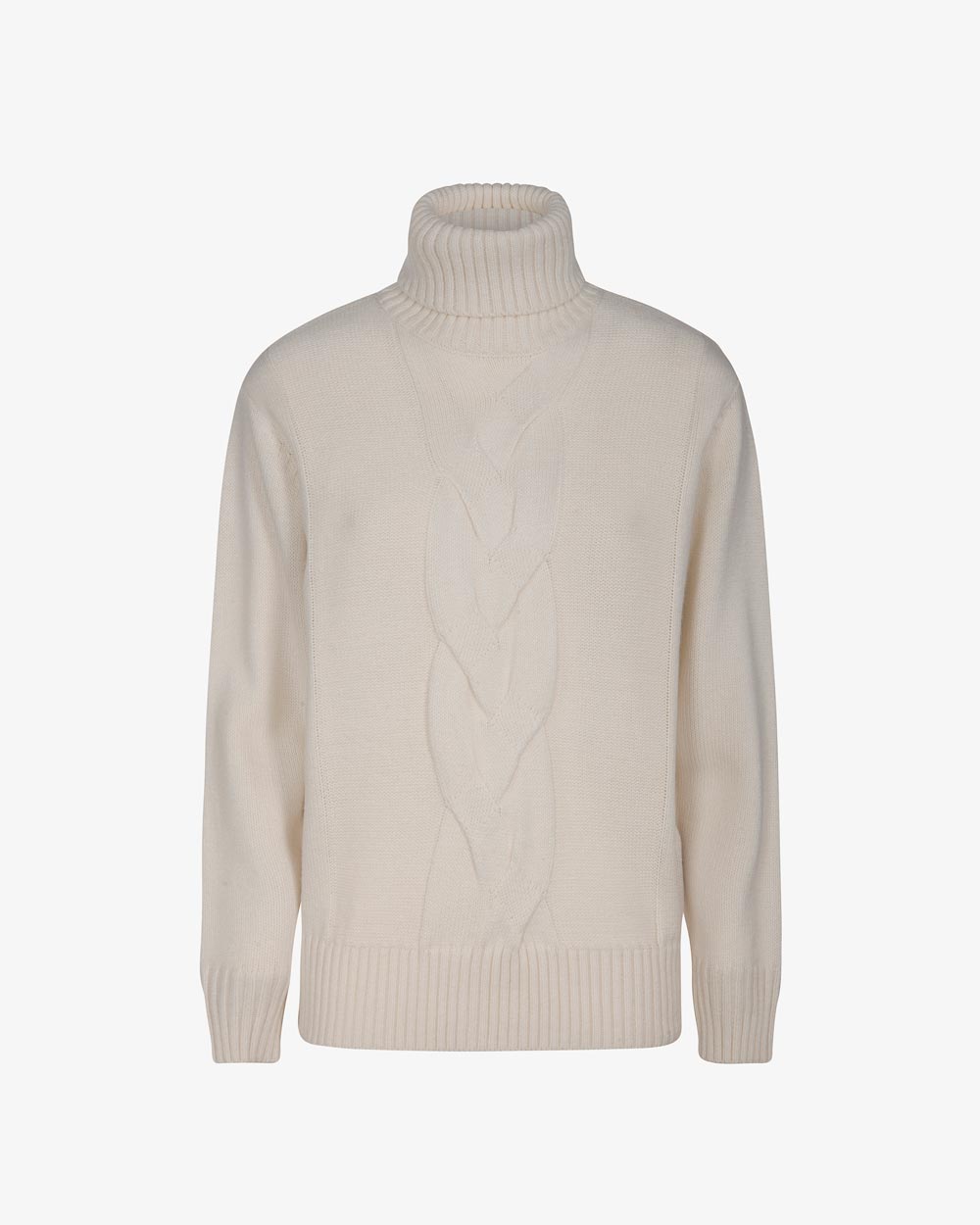Markup Donna Maglieria Dolcevita treccia
