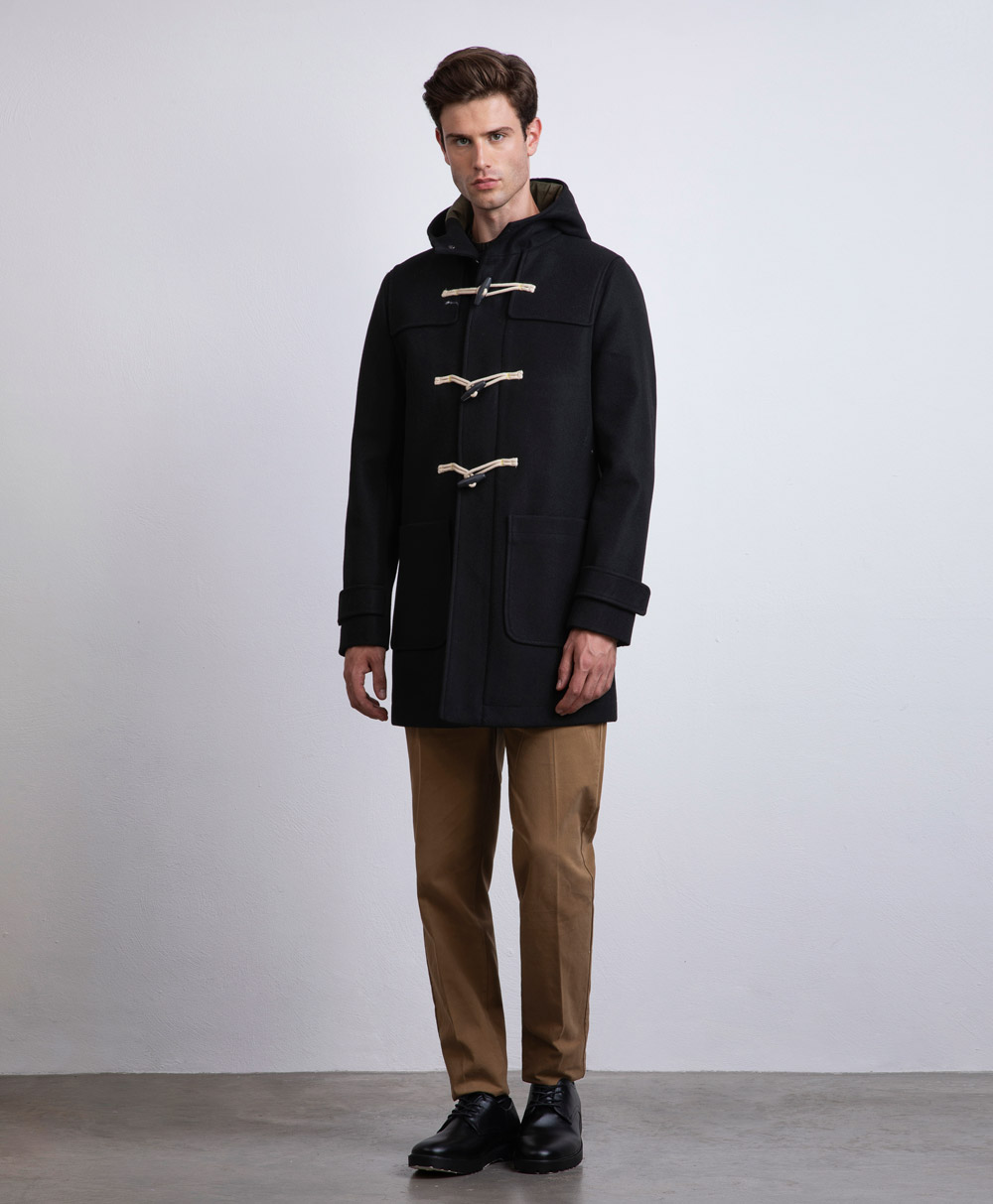 Markup Uomo Cappotti Parka corto in panno uomo
